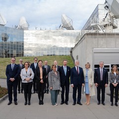 Návštěva European Satellite Company (SES) a Satellite Operations Centre (SOC), Lucembursko, 29.2. 2024, foto: Tomáš Fongus